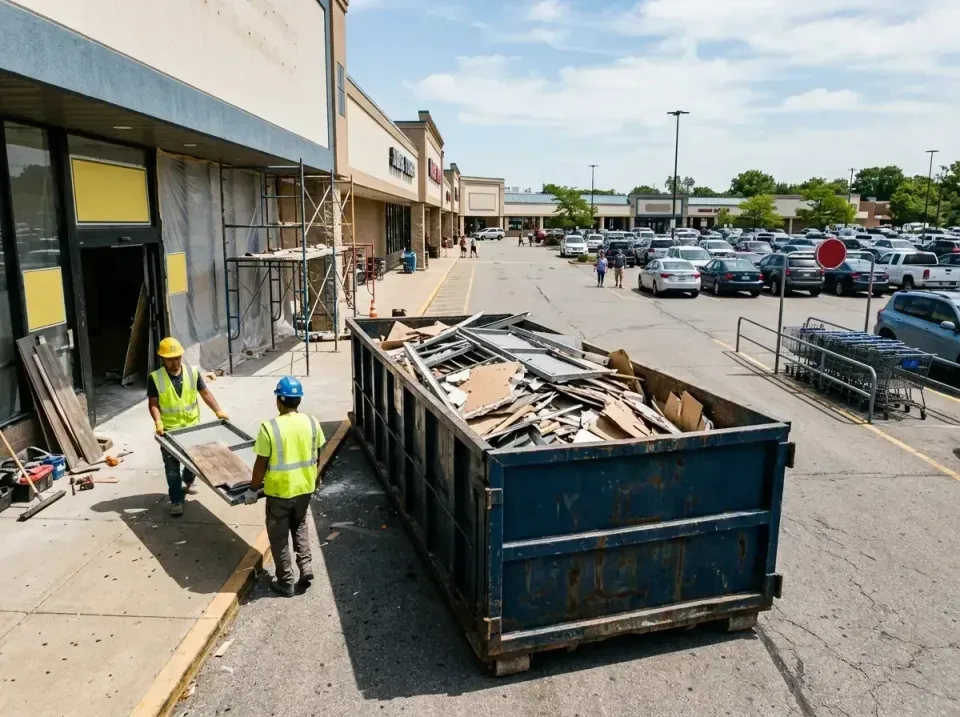 retail-store-renovation-debris-003 — frequently asked questions, Roll-off Dumpster Rentals in Raceland, KY